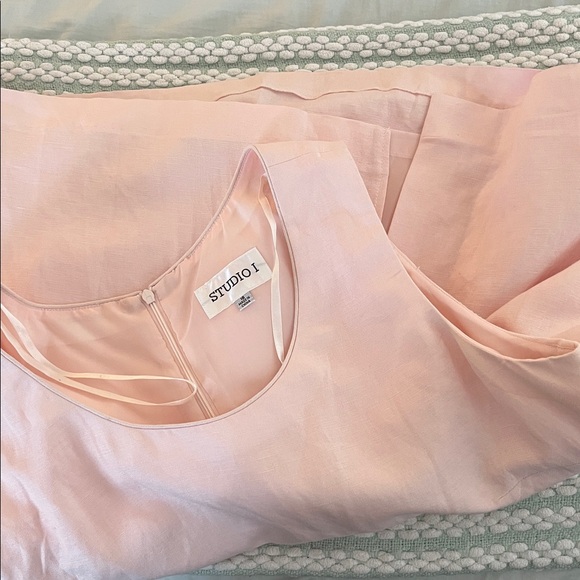 Studio I Light Pink Sleeveless Dress - Picture 12 of 13